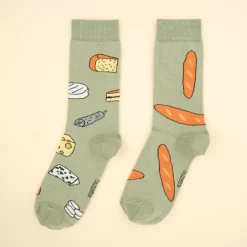 Fashion Chaussettes Pain & Fromage Chaussettes Coton