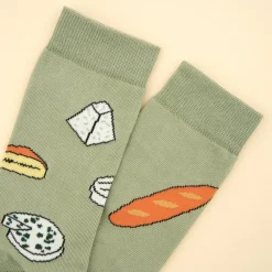 Fashion Chaussettes Pain & Fromage Chaussettes Coton