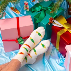 Shop Chaussettes Papillotes Chaussettes Coton