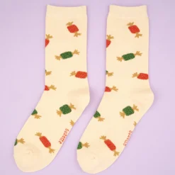 Shop Chaussettes Papillotes Chaussettes Coton