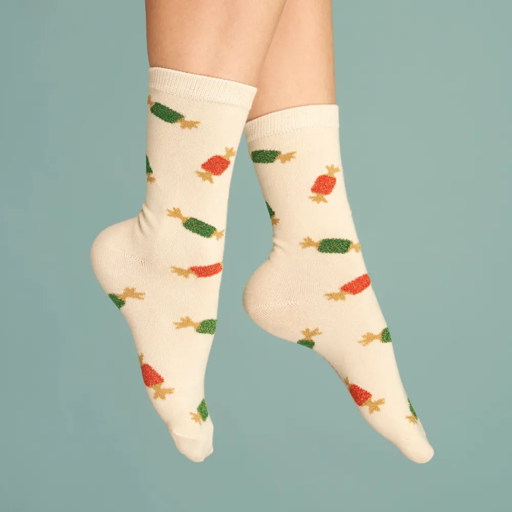 Shop Chaussettes Papillotes Chaussettes Coton