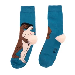Sale Chaussettes Parents - Maman blanche et Papa noir Chaussettes Coton