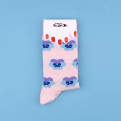 Fashion Chaussettes Pensée Chaussettes Coton
