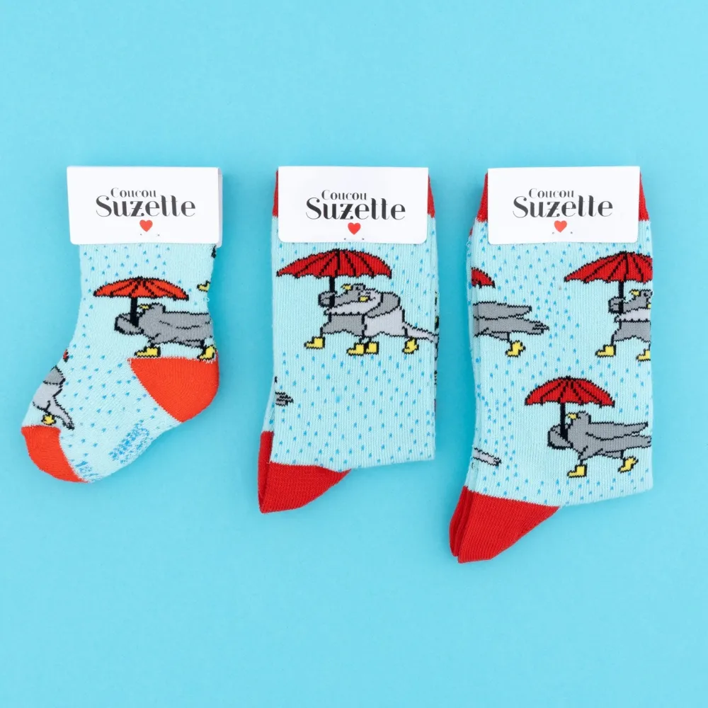 Best Sale Chaussettes Pigeons Parapluie - Enfant Enfant Chaussettes Enfants