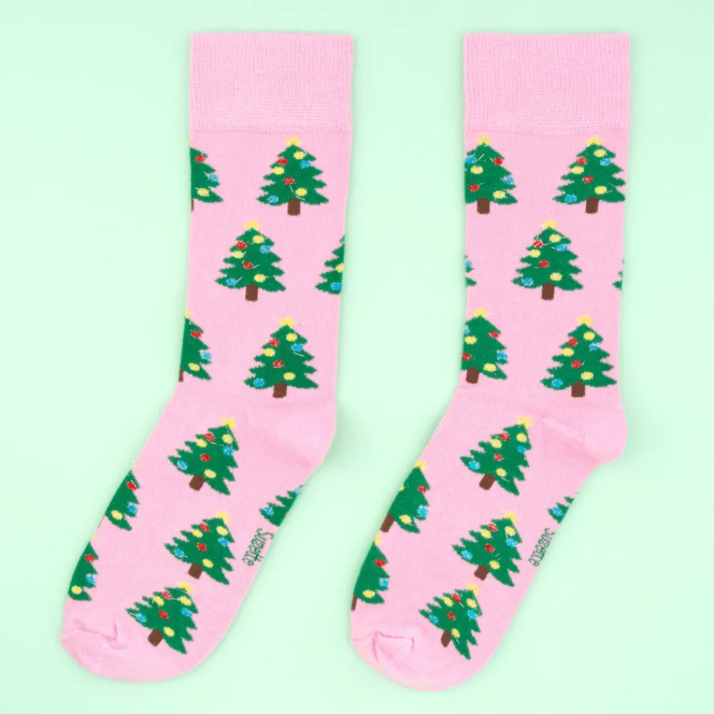 Sale Chaussettes Sapin de Noël Chaussettes Coton