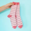 Shop Chaussettes Seins - Blanc Chaussettes Coton