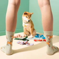 Clearance Chaussettes Shiba Chaussettes Coton