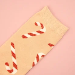 Online Chaussettes Sucre d'orge à paillettes Chaussettes Coton
