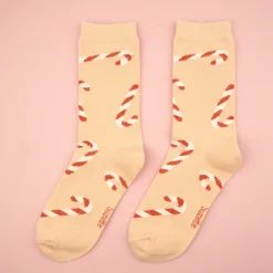 Online Chaussettes Sucre d'orge à paillettes Chaussettes Coton