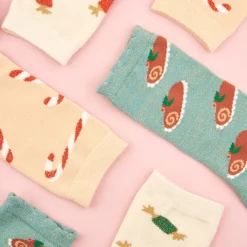 Online Chaussettes Sucre d'orge à paillettes Chaussettes Coton
