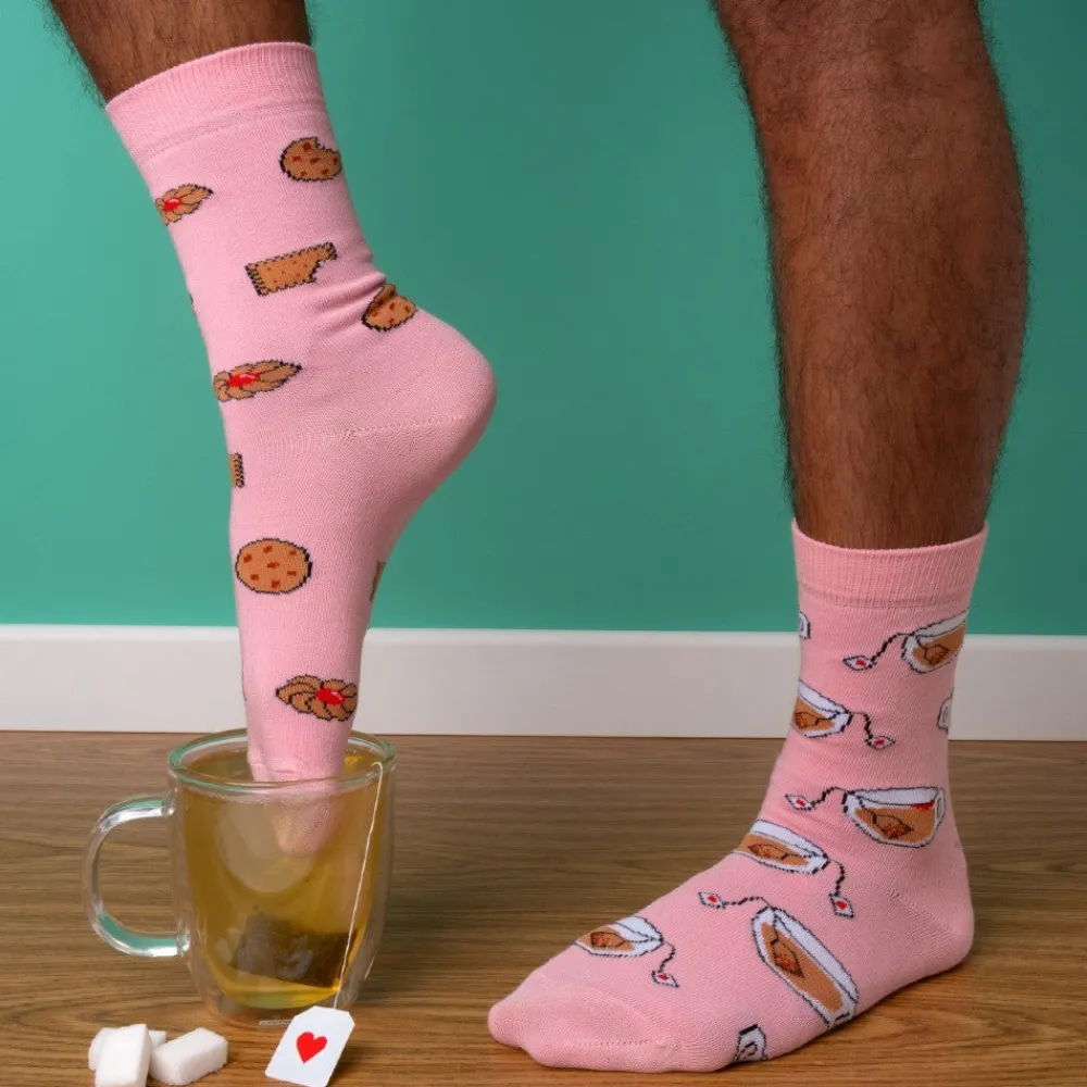 Discount Chaussettes Tea Time Chaussettes Coton