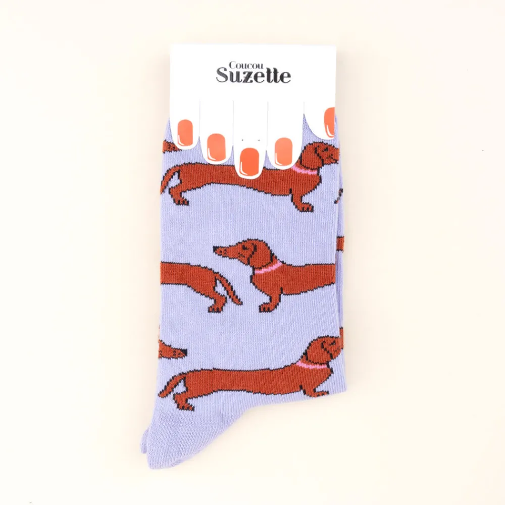 Cheap Chaussettes Teckel Chaussettes Coton