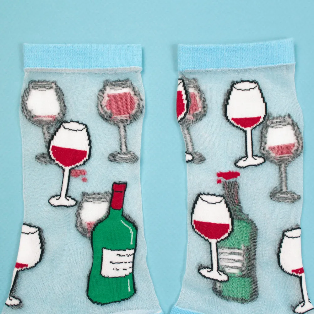 Store Chaussettes transparentes Tchin-Tchin Chaussettes Transparentes