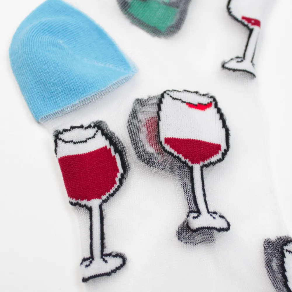 Store Chaussettes transparentes Tchin-Tchin Chaussettes Transparentes