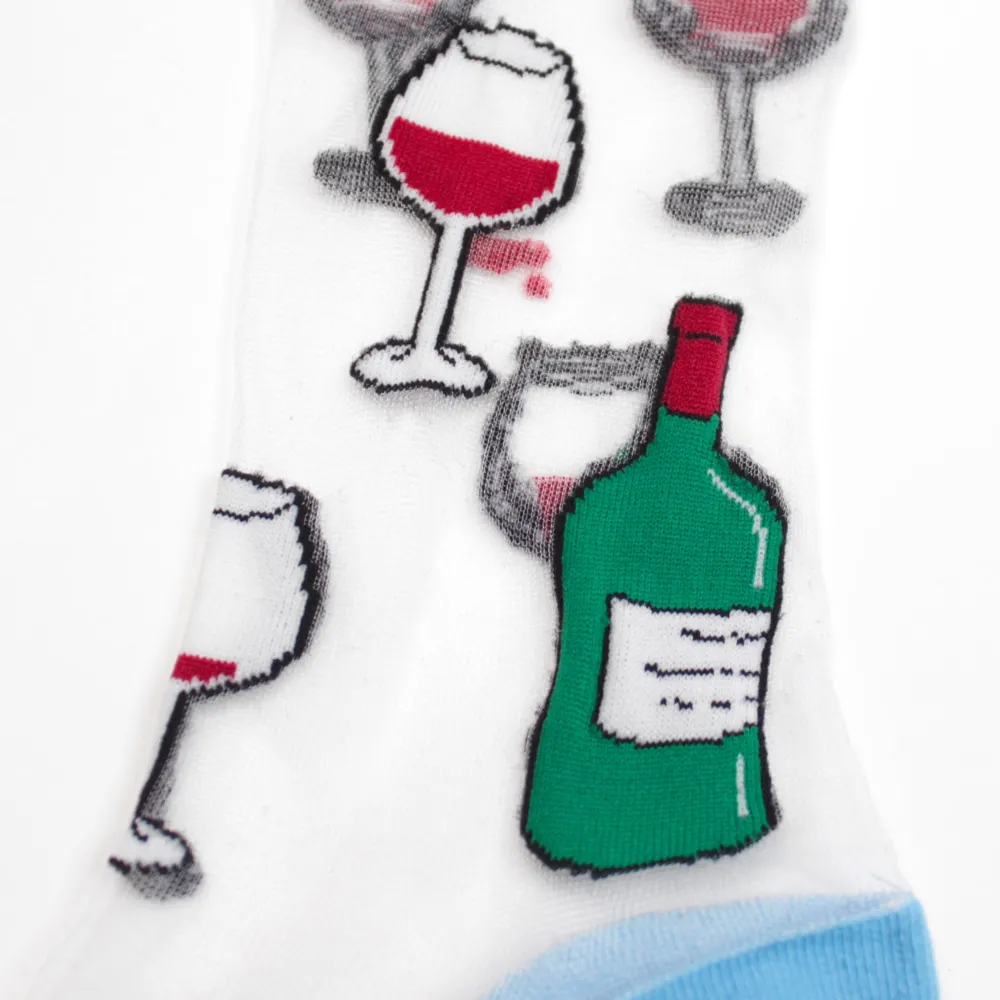 Store Chaussettes transparentes Tchin-Tchin Chaussettes Transparentes