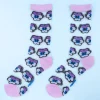 New Chaussettes transparentes Pensée Mauve Chaussettes Transparentes