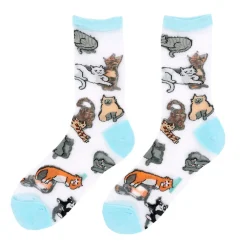 Discount Chaussettes transparentes Miaou Chaussettes Transparentes