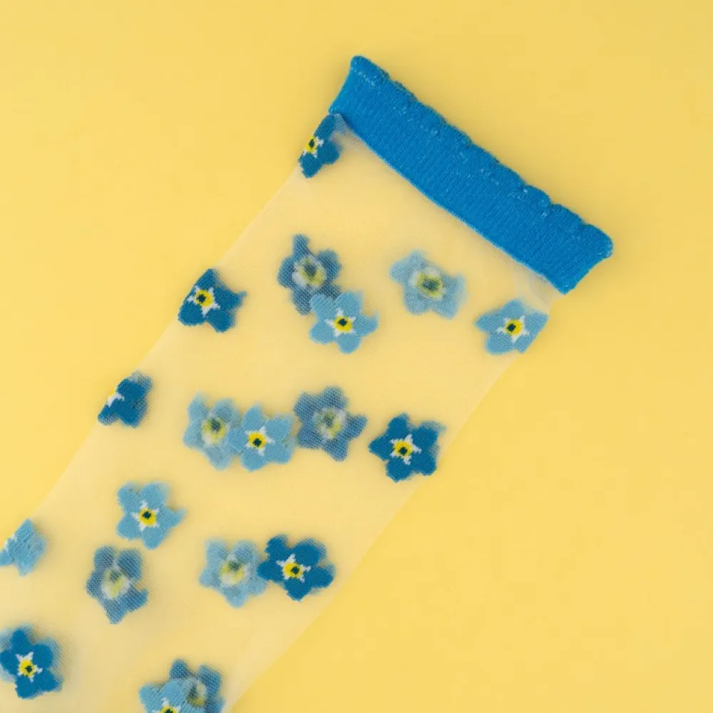 Sale Chaussettes transparentes Myosotis Chaussettes Transparentes