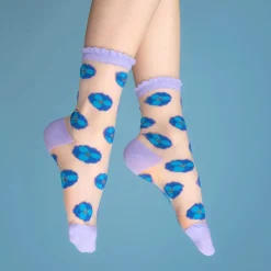 Discount Chaussettes transparentes Anémone Chaussettes Transparentes
