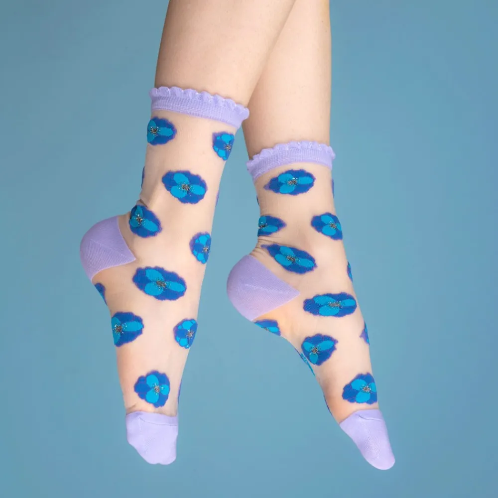Discount Chaussettes transparentes Anémone Chaussettes Transparentes