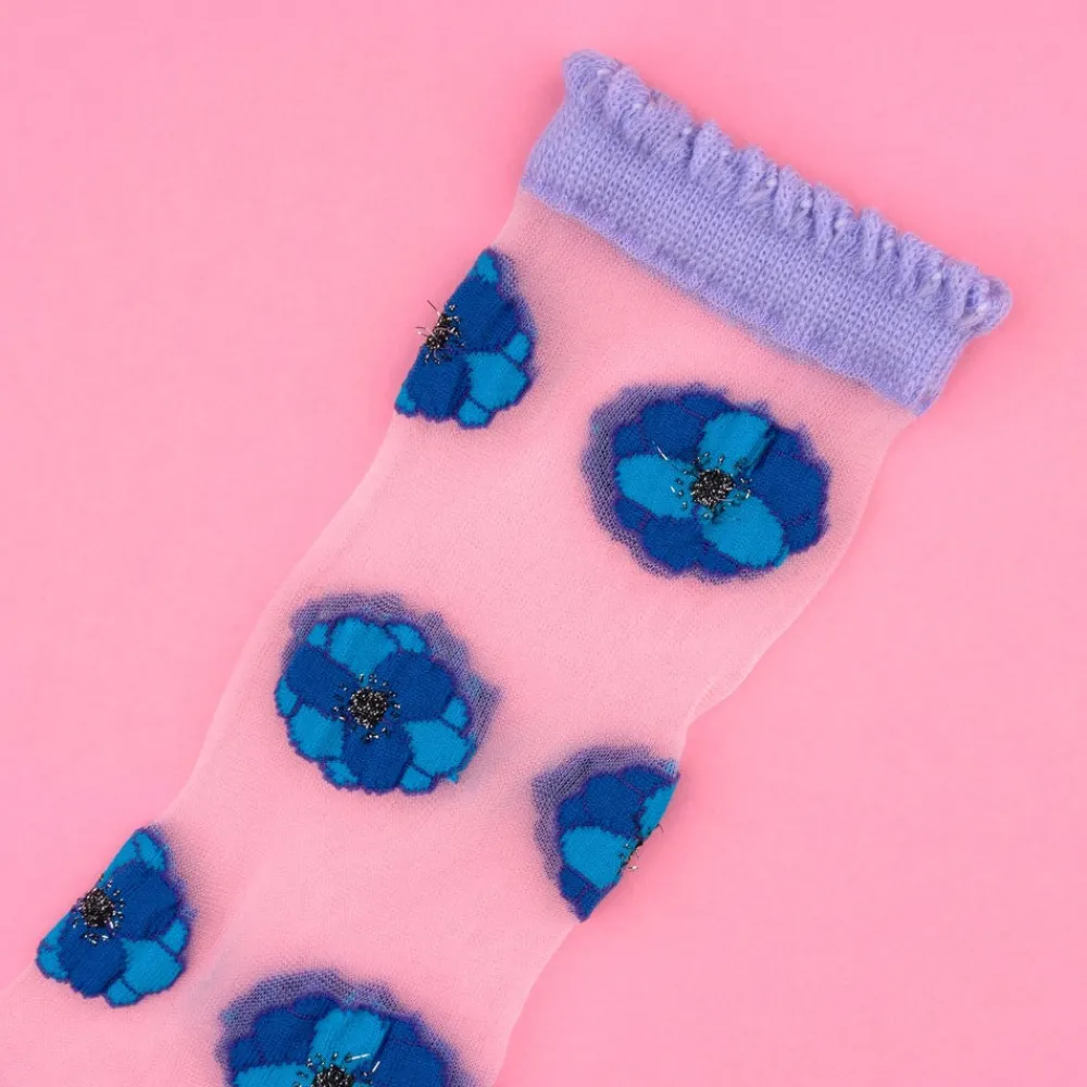 Discount Chaussettes transparentes Anémone Chaussettes Transparentes