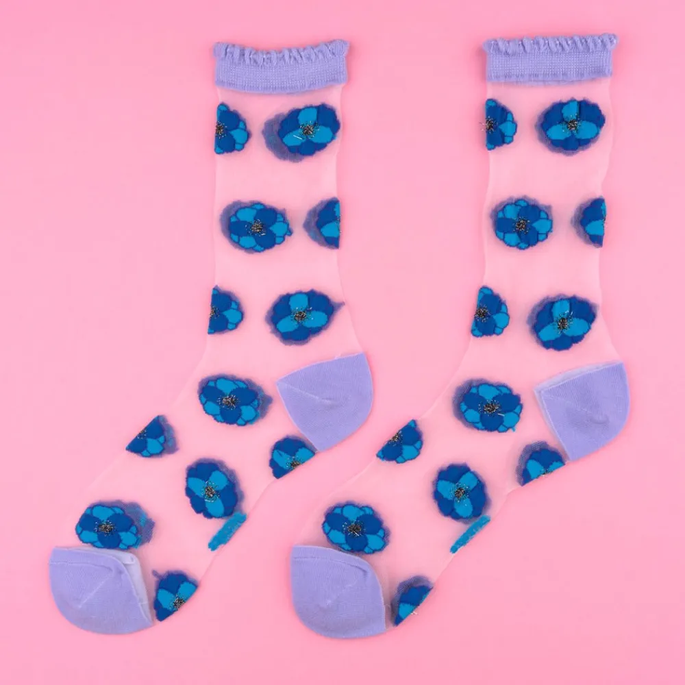 Discount Chaussettes transparentes Anémone Chaussettes Transparentes