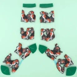 Store Chaussettes transparentes Beagle Chaussettes Transparentes