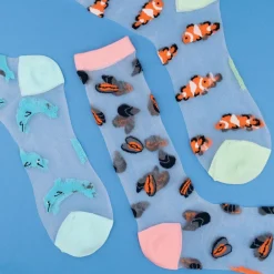 Shop Chaussettes Transparentes Dauphin Chaussettes Transparentes