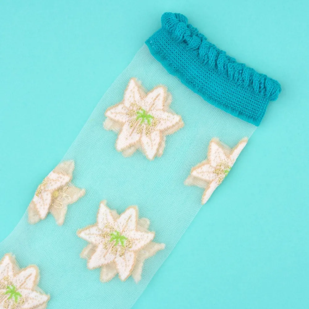 Online Chaussettes transparentes Lys Chaussettes Transparentes