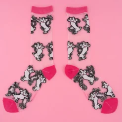 Online Chaussettes transparentes Caniche Chaussettes Transparentes