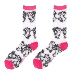 Online Chaussettes transparentes Caniche Chaussettes Transparentes
