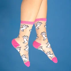 Online Chaussettes transparentes Caniche Chaussettes Transparentes