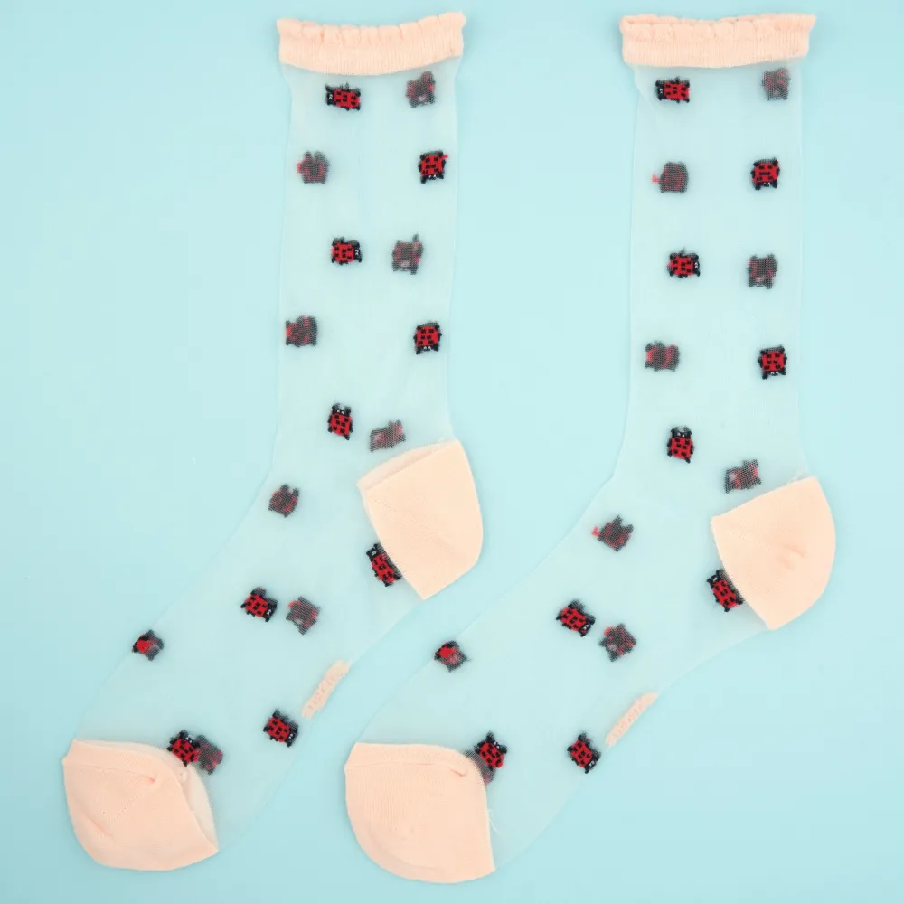 Flash Sale Chaussettes transparentes Coccinelle Chaussettes Transparentes