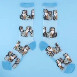Shop Chaussettes transparentes Berger Australien Chaussettes Transparentes