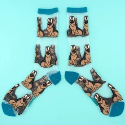 Shop Chaussettes transparentes Berger Allemand Chaussettes Transparentes