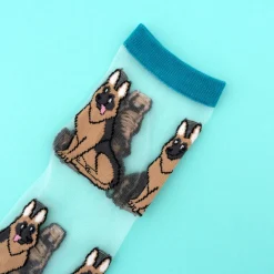 Shop Chaussettes transparentes Berger Allemand Chaussettes Transparentes
