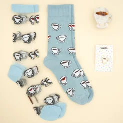 New Chaussettes transparentes Café Chaussettes Transparentes