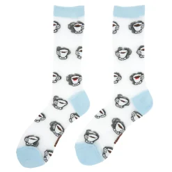 New Chaussettes transparentes Café Chaussettes Transparentes