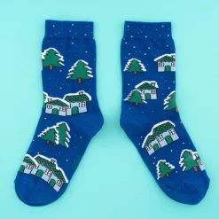 Store Chaussettes Village enneigé Chaussettes Coton