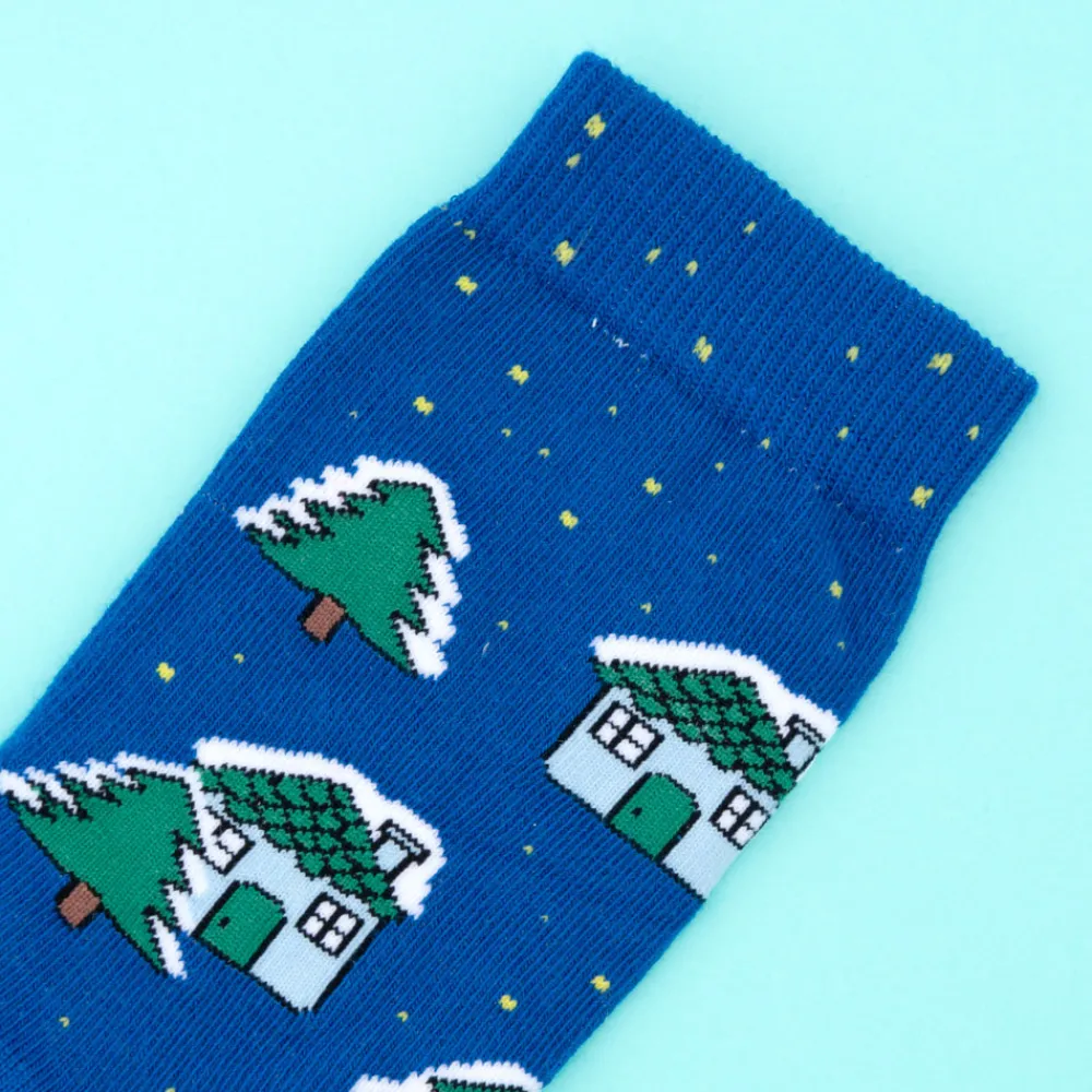 Store Chaussettes Village enneigé Chaussettes Coton