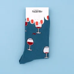 Shop Chaussettes Vin Chaussettes Coton