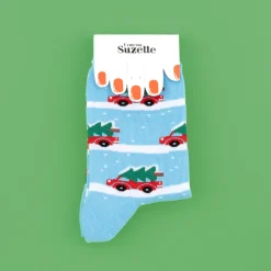 New Chaussettes Voiture sapin Chaussettes Coton