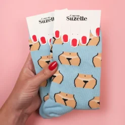 Fashion Chaussettes Zezette - Blanc Chaussettes Coton