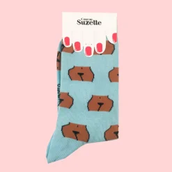Best Chaussettes Zezette - Noir Chaussettes Coton