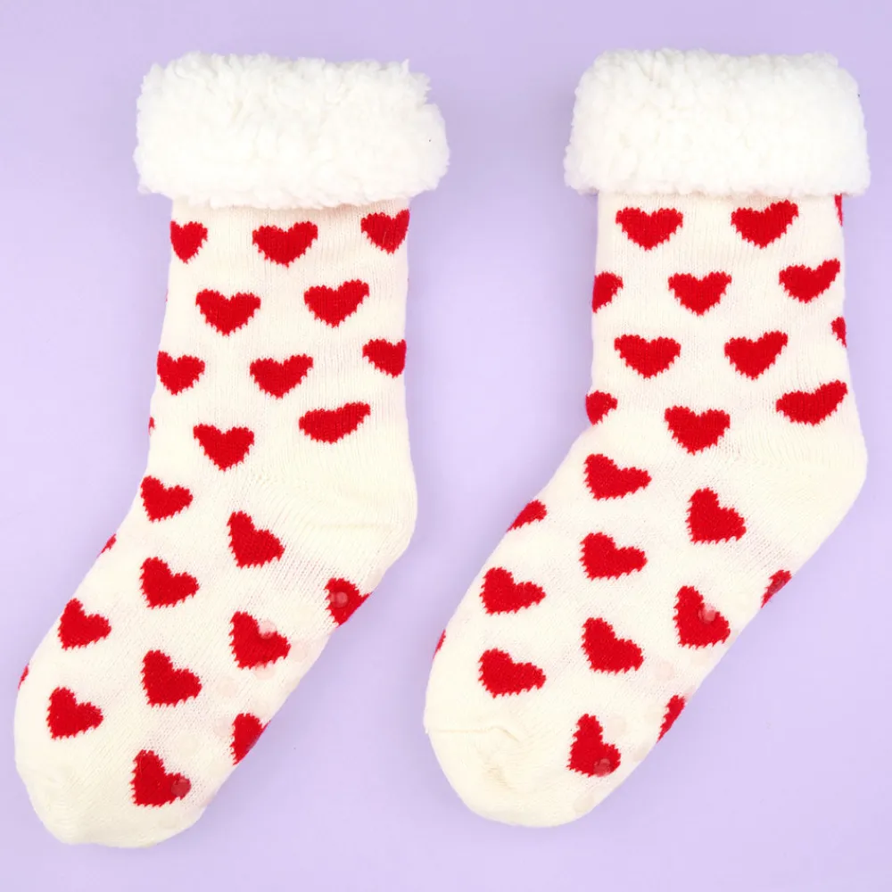 New Chaussons Coeur Chaussons Et Chaussettes Moumoute