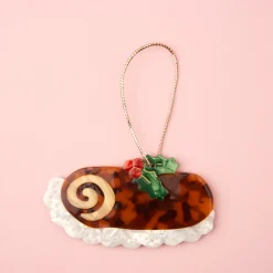 Store Déco de Noël - Bûche de Noël Décorations De Noël