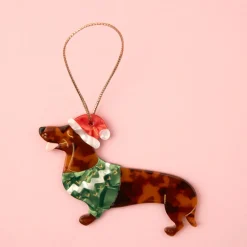 Flash Sale Déco de Noël - Teckel Frileux Décorations De Noël