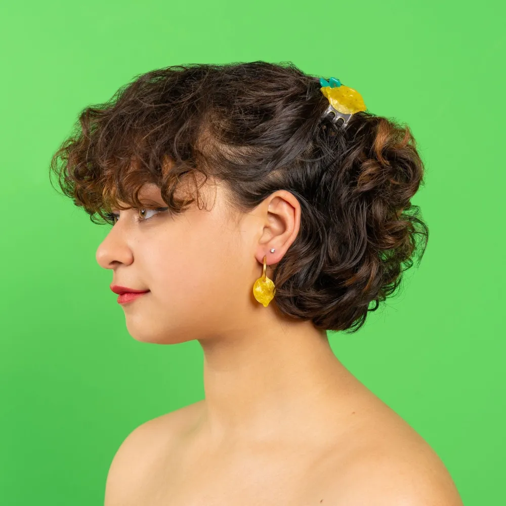 Fashion Mini pince à cheveux Citron Mini Pinces À Cheveux