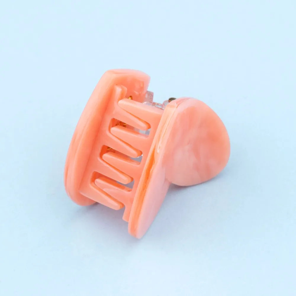 Clearance Mini pince à cheveux Coeur Rose Mini Pinces À Cheveux