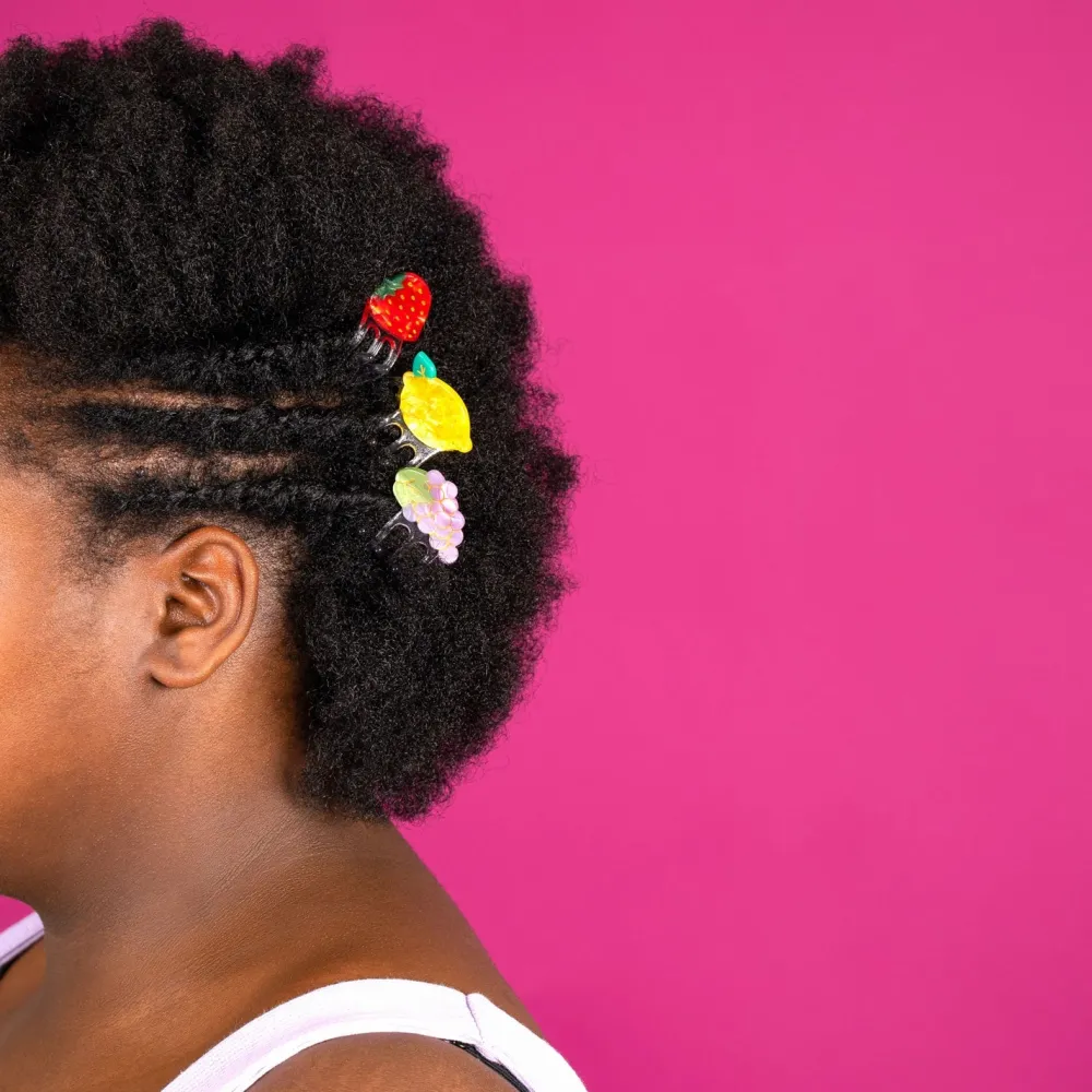 Shop Mini pince à cheveux Fraise Mini Pinces À Cheveux
